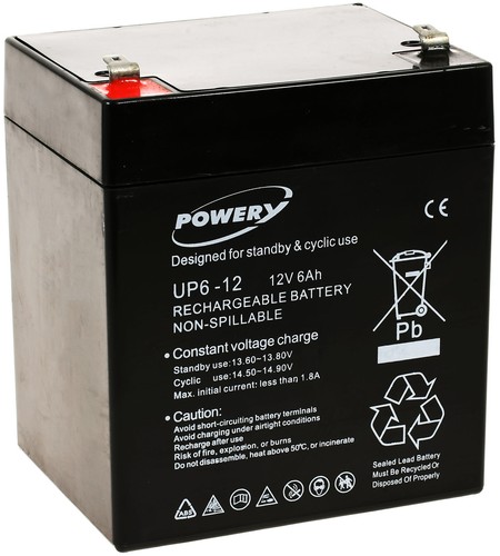 Powery batterie plomb - powery,