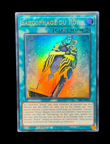 Sarcophage du roi - yu-gi-oh!,