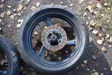 Yamaha tzr 125 4fl 2ma back wheel, low mileage at 17k km. 3.50 x 17