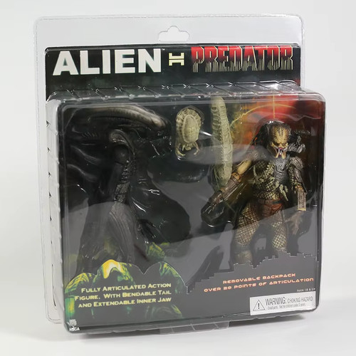 Pack figurines neca alien vs - figurines,