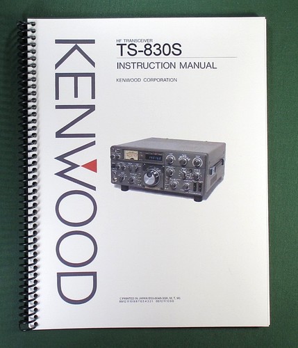 Kenwood 830s instruction - kenwood, ts-830s