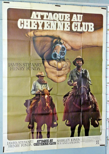 Affiche attaque cheyenne - attaque, au