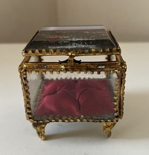 Coffret boite bijou verre