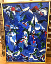 Marcel Burtin - Huile sur