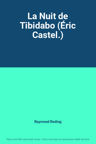 Nuit tibidabo éric - nuit, (Éric