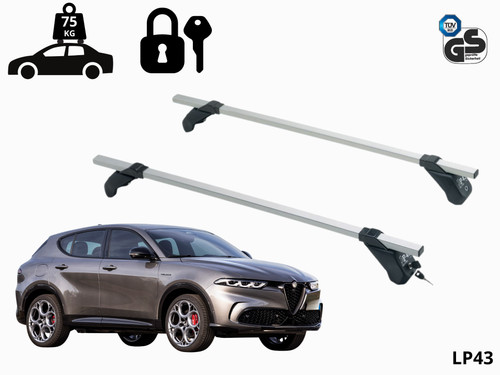 Barres toit pour alfa romeo - barres,