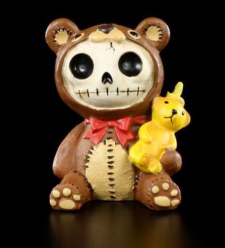 Furry bones figurine - furry,
