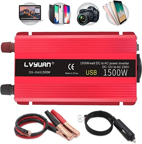 Convertisseur 1500 watt 12v - 1500, dc
