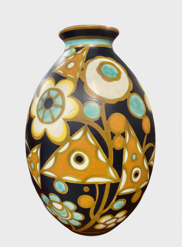 Charles catteau vase art - charles,