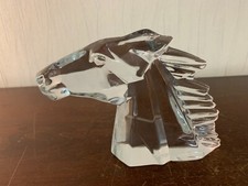 Daum Crystal Horse Head
