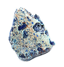 Naturel Bleu Turquoise Dalle 76 CT Stabilisé Kingman Cabbing Pierre Précieuse