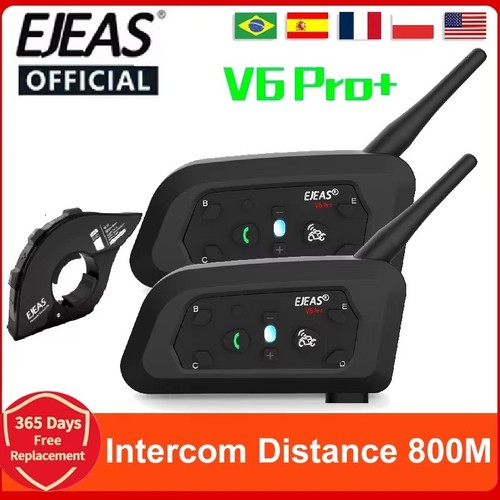 Ejeas pro intercom moto - ejeas, v6