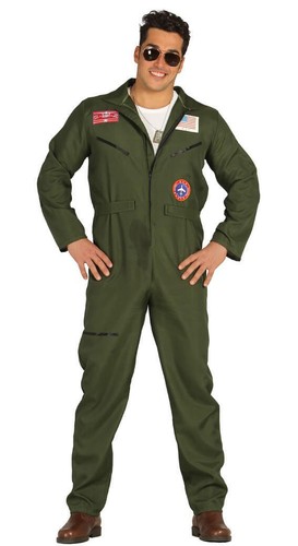 Déguisement pilote chasse - de,