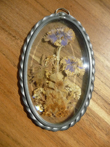 Vintage cadre étain avec - ,