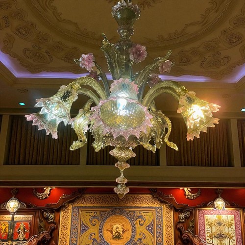 Lustre opulent rose - lustre, or