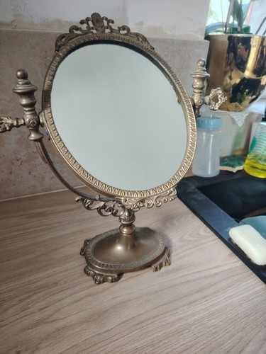 Miroir coiffeuse sur pied - miroir,