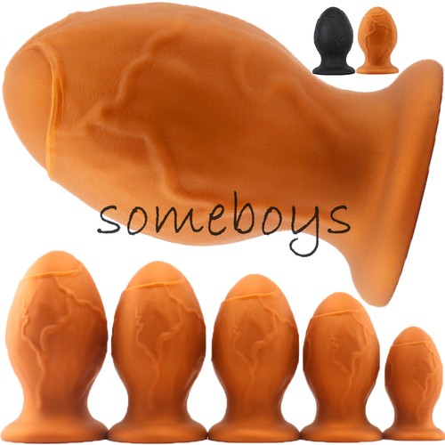 Huge egg anal plug - anal,
