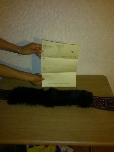 Authentique bandeau fourrure - authentique,