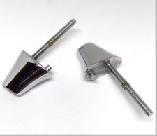 FIAT 1200/1500/1600 SPIDER / OSCA Paire de supports de plaque d'immatriculation