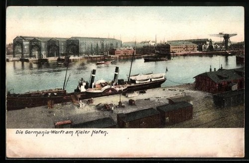 Kiel chantier naval germania - kiel,,