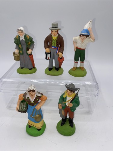 Anciens santons creche cayol - anciens,