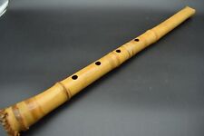 Instrument de flûte Shakuhachi vintage japonais ancien longueur 60,0 cm #A914-4