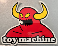 2 Toy Machine Monster Skateboard Sticker. Large 8" X 7" You Get Two Stickers