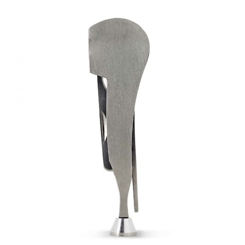 Cure pipe plume - cure, chromé