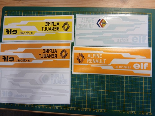 Autocollant alpine renault - renault, a