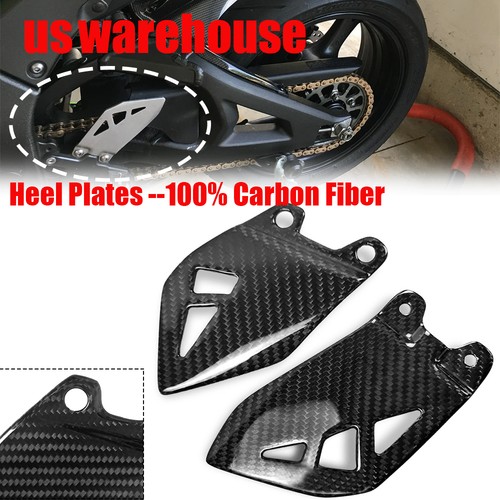 Real carbon fiber - footpeg, heel