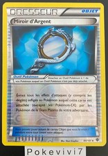 Pokemon Card SILVER MIRROR 89/101 REVERSE Black and White B&W FR USED