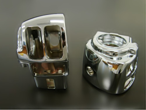 Cache commutateur moto - , chrome