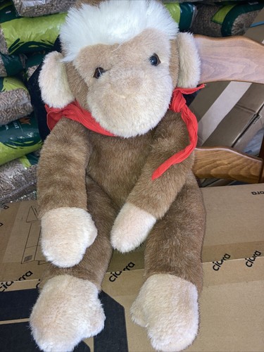 Doudou peluche singe - (n63),