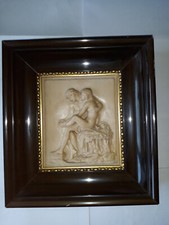 painting sculpture petrified bas-relief "the thorn plucker"