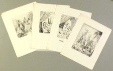 Théophile GAUTIER Fortunio 1946 eaux-fortes Raoul SERRES Tirage de tête