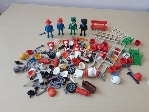 Playmobil pompiers policiers - playmobil, pompiers,