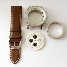 Aviation - Chronographe Eta Valjoux 7750 Étui Uhrenkit / Kit Bricolage Boîtiers