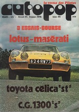 AUTOPOP 30 1974 ESSAI CG 1300