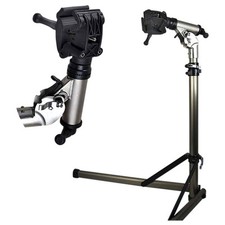 Pied d'atelier velo optimiz montage pliable multi reglage alu