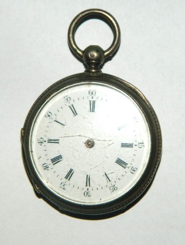 Montre gousset coq argent - montre,