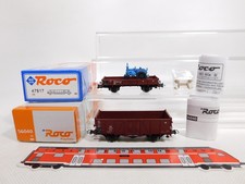 2x Roco H0 AC Marchandises DB Nem Kkk 47817 Tracteur Lanz 56040 Mint + Box
