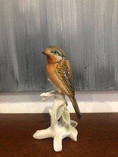 OISEAU EN PORCELAINE DE SAXE "