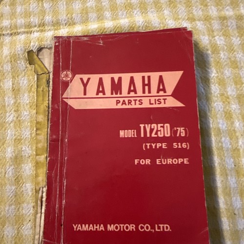 Parts list 250 516 - ty, 75