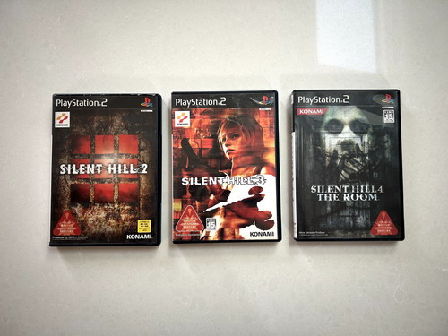 Silent hill 4 ps2 disc - silent,
