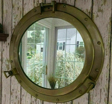 Grande cabine miroir hublot