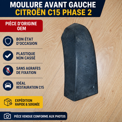 Moulure avant gauche - moulure, citroËn