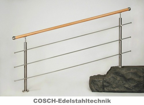 Bois rampe escalier - bois, d'escalier