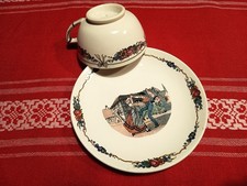 Ancienne Tasse Obernai Faïence Sarreguemines
