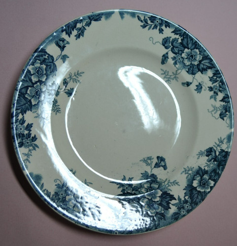 Assiette plate moulin - assiette,