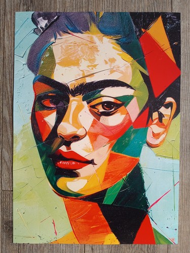 Frida kahlo portrait couleur - frida,